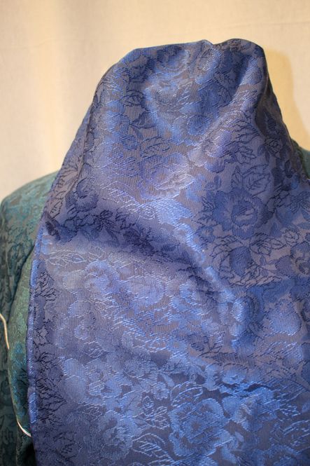 Hovedbilde Halstørkle herre med borrelås, alit/blå