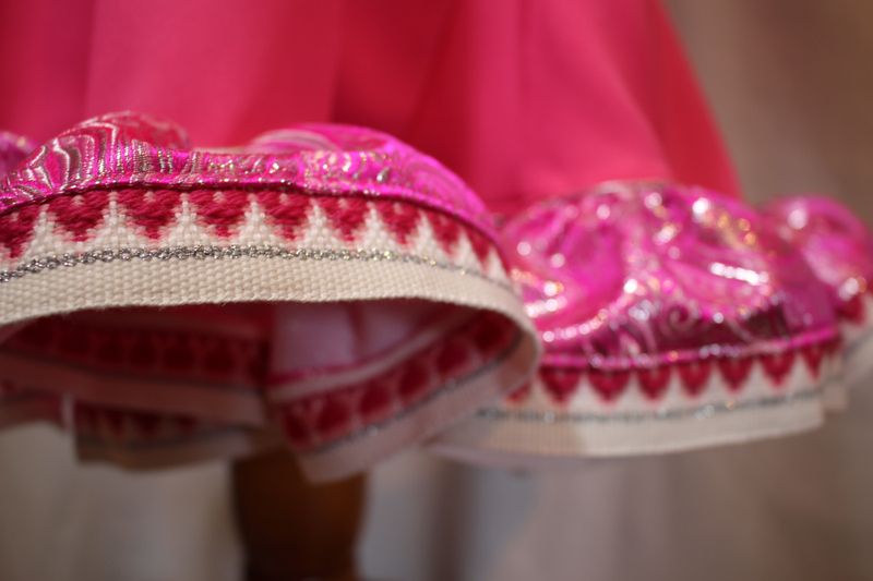 Stoff, Brokade med lurex