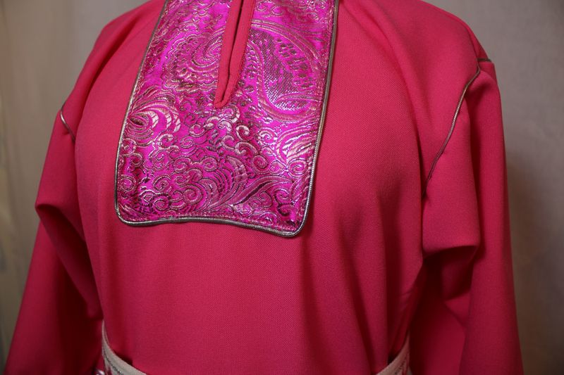 Stoff, Brokade med lurex